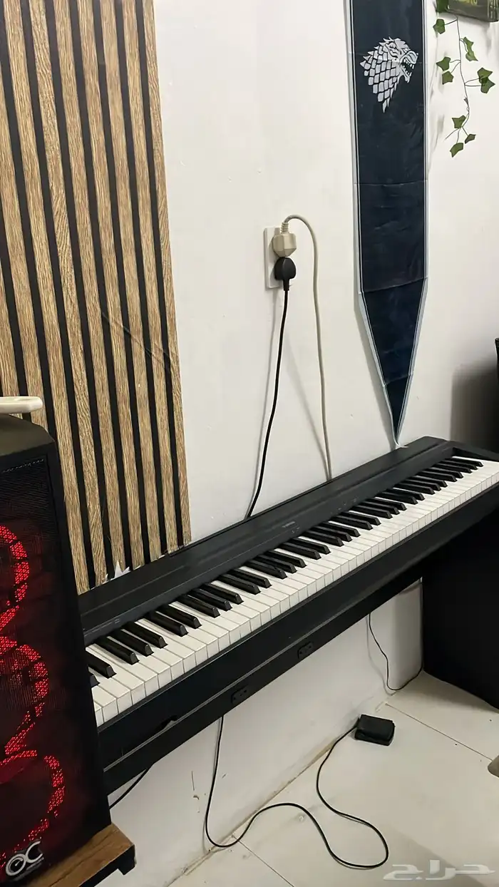بيانو ياماها P-45 Yamaha بحاله ممتازه 2