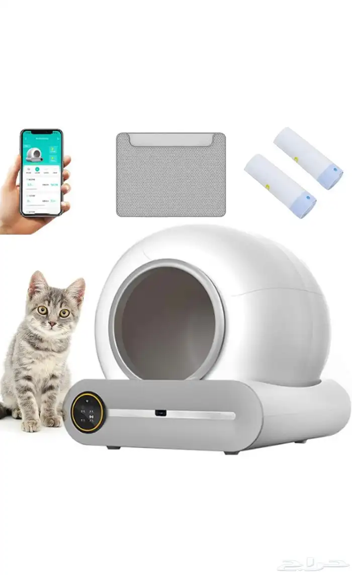 لتر بوكس تنظيف ذاتي litter box self clean 0