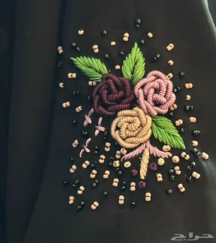 تطريز شغل يدوي مميز بالخيط والخرز والكرستال 20