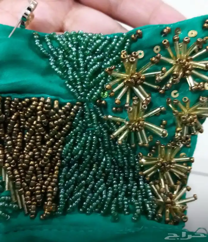 تطريز شغل يدوي مميز بالخيط والخرز والكرستال 13