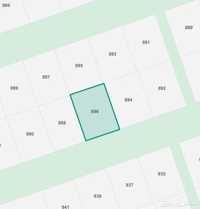 للبيع ارض سكنية بمركز الجلة بمدينة الرياض - 1187 - 896 0