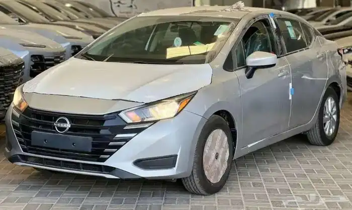 نيسان صني استندر الشكل الجديد 2024 فضي رصاصي  اسود 10