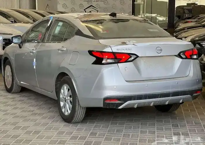 نيسان صني استندر الشكل الجديد 2024 فضي رصاصي  اسود 14
