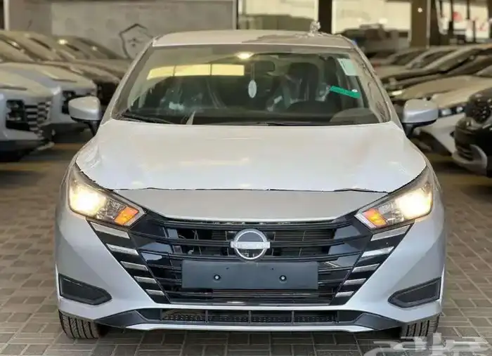 نيسان صني استندر الشكل الجديد 2024 فضي رصاصي  اسود 11