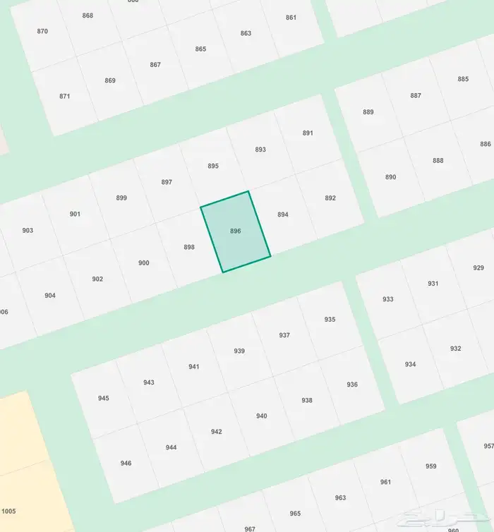 للبيع ارض سكنية بمركز الجلة بمدينة الرياض - 1187 - 896 1
