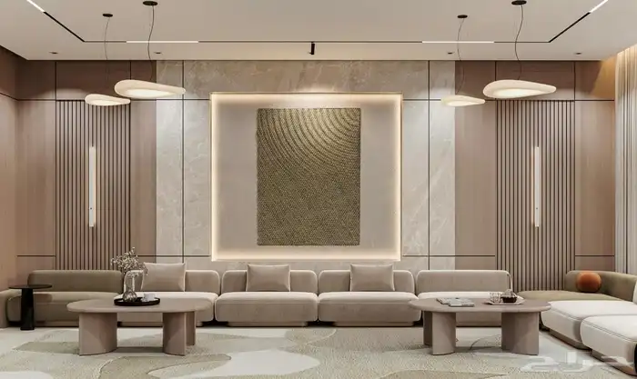 تصميم داخلي متكامل و واجهات فلل مع المخططات التنفيذية كاملة 80