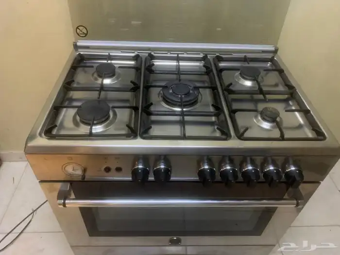 فرن ايطالي 90 60مروحة داخل الفرن شواية انارة اشعال ذاتي امان 1