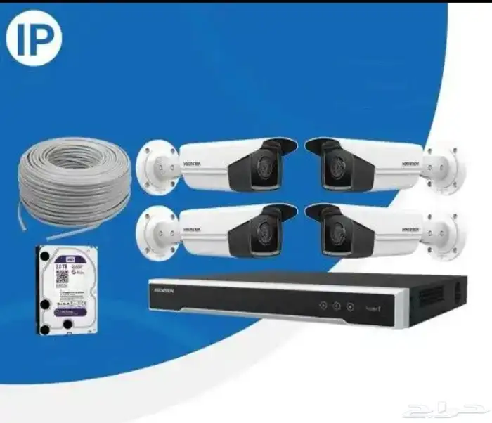 فني تركيب كاميرات وأجهزة مراقبة وشبكات 5