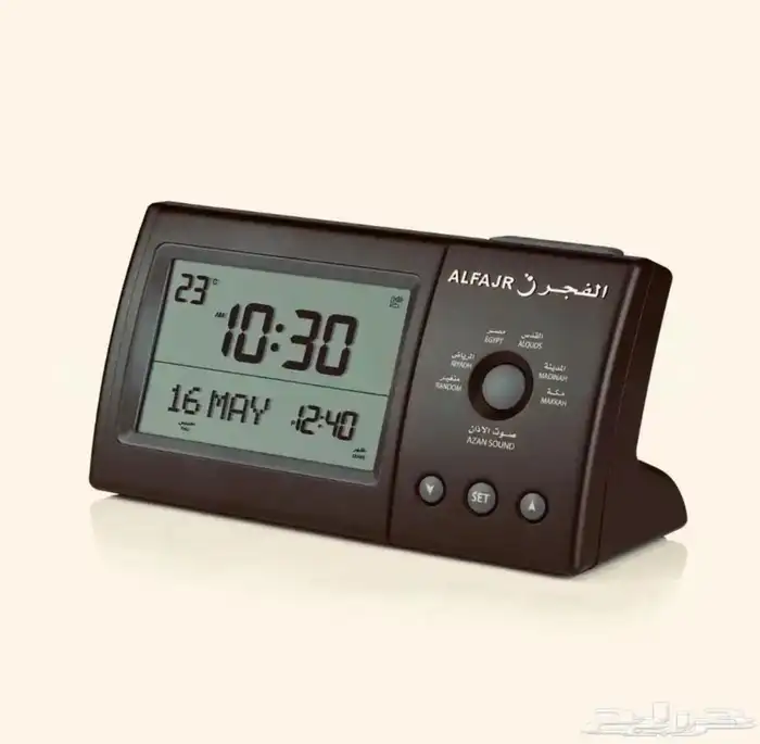 ساعات تنبيه لاوقات الصلاة والاذان مكتبيه وجدارية 2