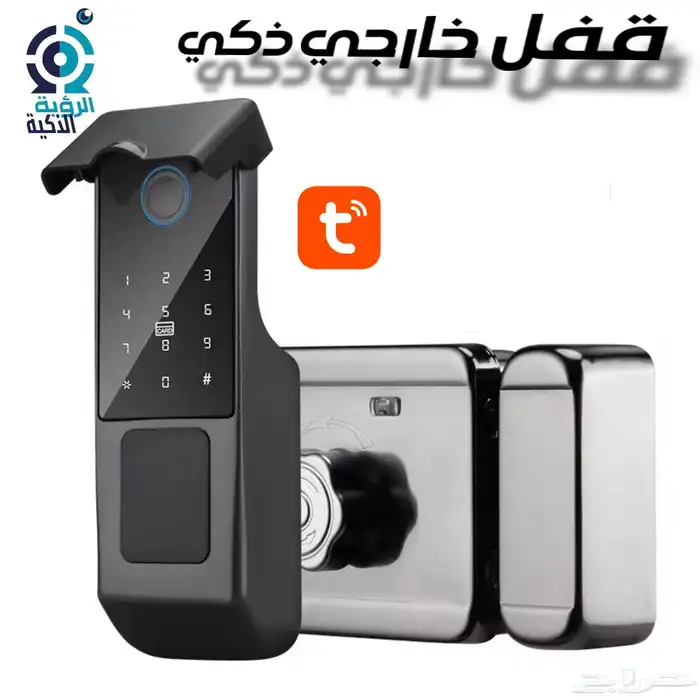 قفل باب الالكتروني الذكي الخارجي 0