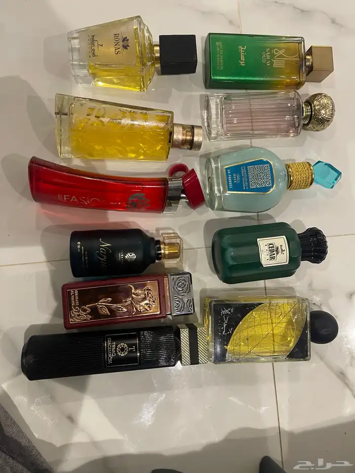 للبيع عدد 12 عطر روايح جميله نسائي ورجالي ع السوم 7