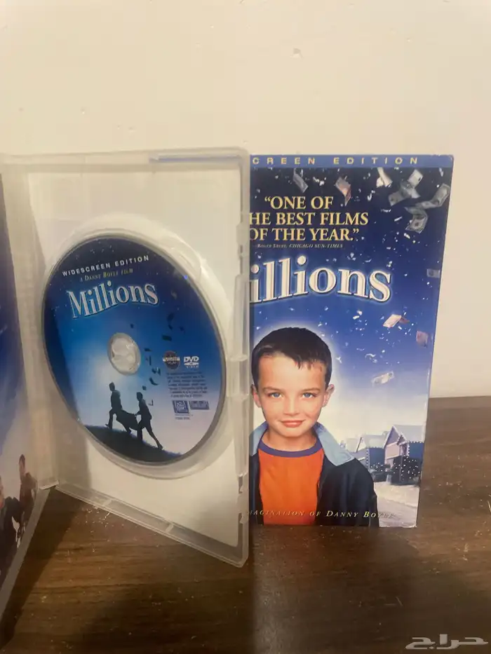 شريط DVD فيلم Millions مع سليب كفر نادر جدا 2