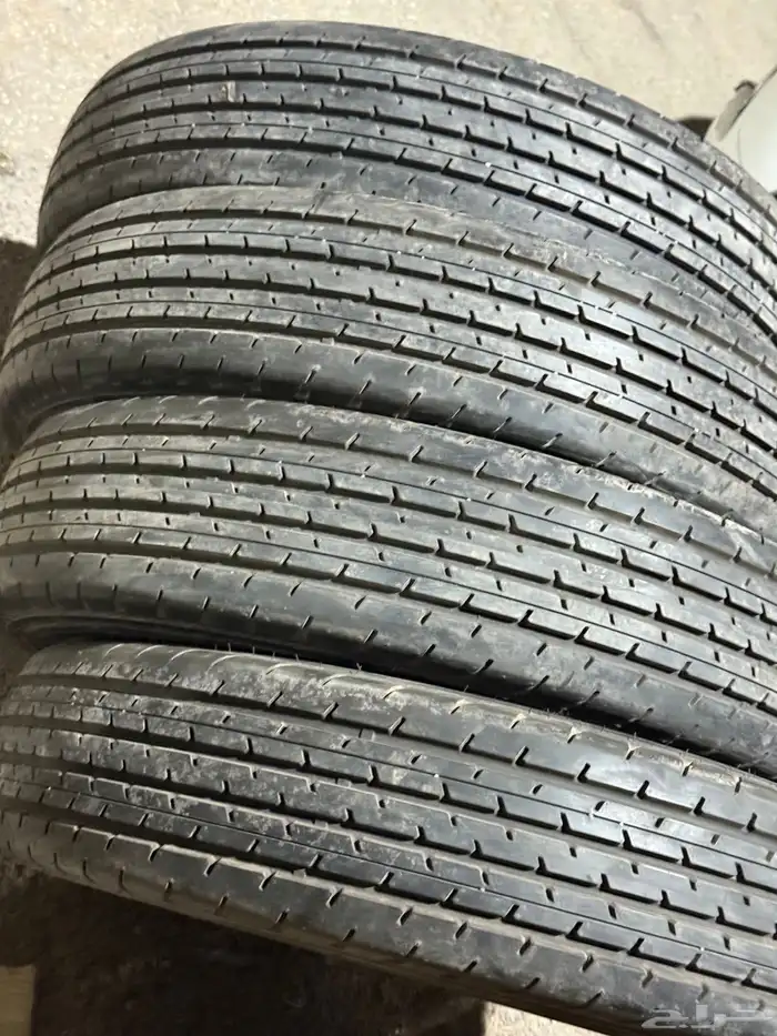 حبيت اعرض لكم اربعه كفرات شاهين شبه الجديد مقاس 16-95-225 9