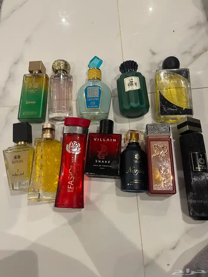 للبيع عدد 12 عطر روايح جميله نسائي ورجالي ع السوم 0