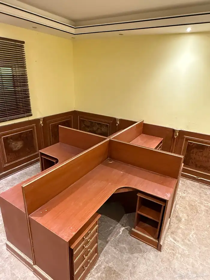 (مستعمل) مغاسل رخام مكاتب ومكتبة مطبخ خشب أدوات صحية مكيفات 1