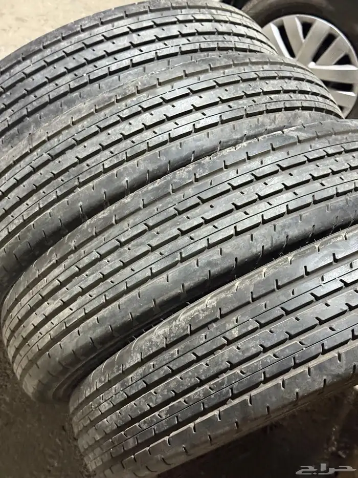 حبيت اعرض لكم اربعه كفرات شاهين شبه الجديد مقاس 16-95-225 7