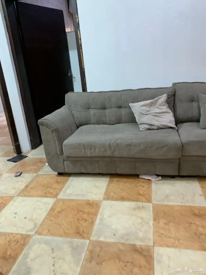 كنب للبيع رصاصي 3