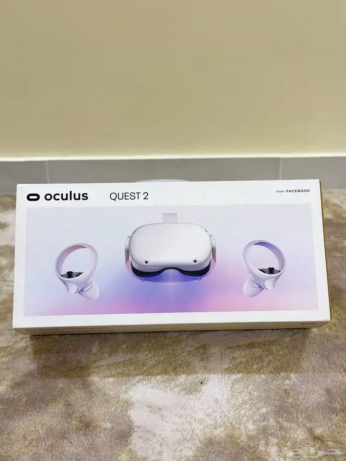 نظارة نظيفه في ار VR Meta Quest 2 (256GB) مع ملحقات 3