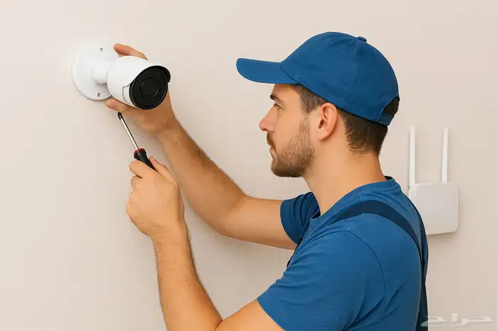 فني تركيب كاميرات وأجهزة مراقبة وشبكات 1