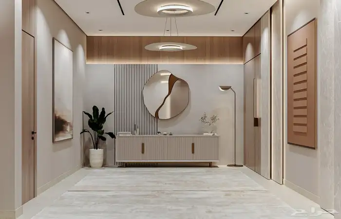 تصميم داخلي متكامل و واجهات فلل مع المخططات التنفيذية كاملة 58