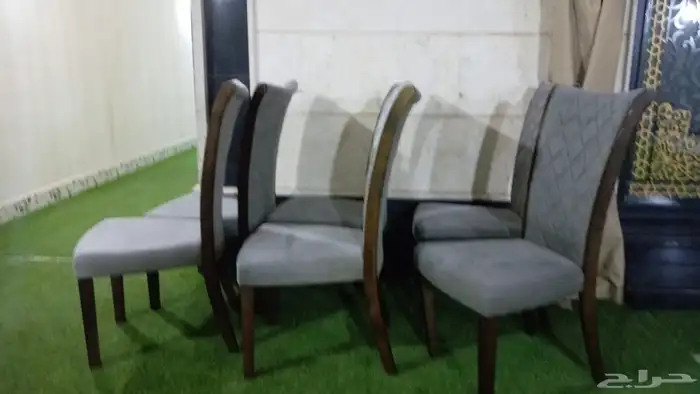 6 كراسي طعام. بحاله جيده 0