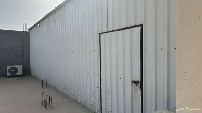 مستودع حديد زنك مع رفوف للبيع 2