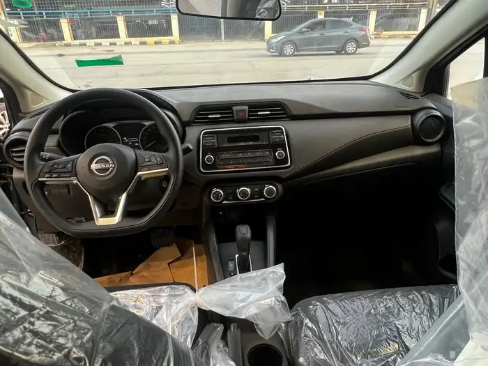 نيسان صني استندر الشكل الجديد 2024 فضي رصاصي  اسود 20