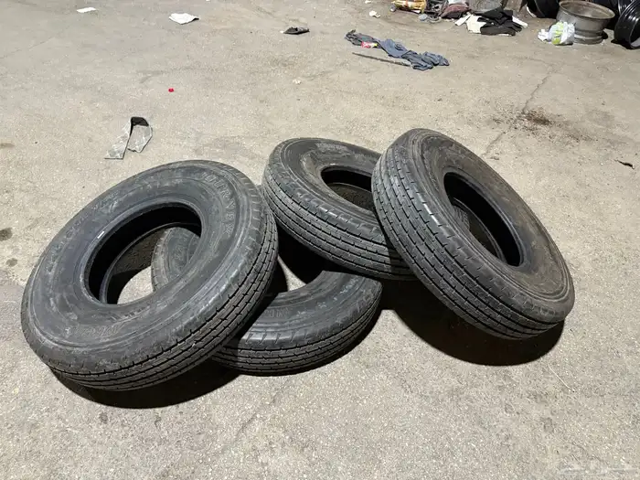 حبيت اعرض لكم اربعه كفرات شاهين شبه الجديد مقاس 16-95-225 16