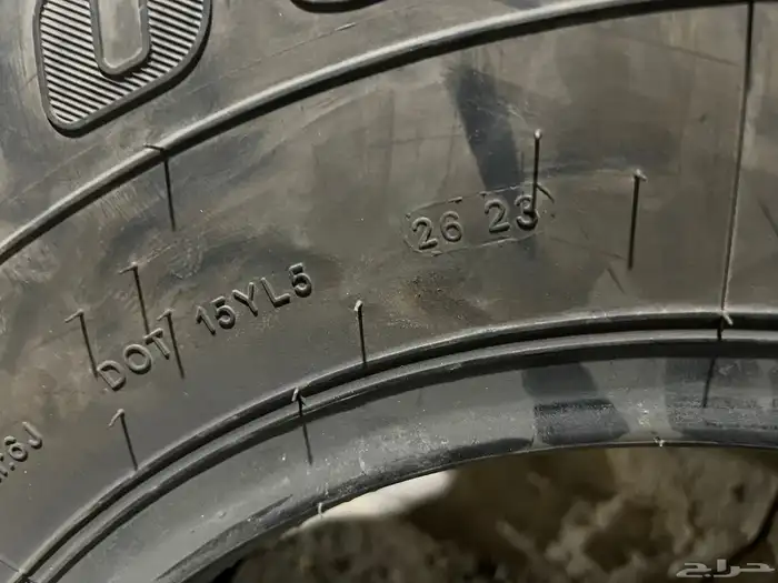 طقم. كفرات شاهين مقاس 225.95.16منزله شبه جديد تاريخ 2023 4