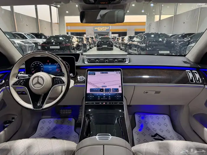مرسيدس S500 موديل 2021 فل كامل مستعمل . 7