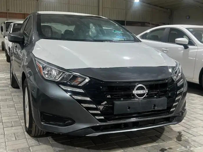 نيسان صني استندر الشكل الجديد 2024 فضي رصاصي  اسود 7