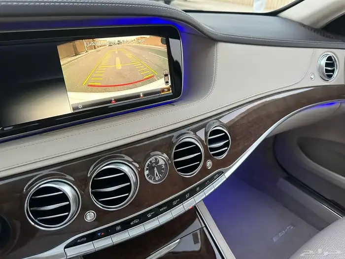 مرسيدس S400 ابيض لؤلؤي بدي وكاله ماشي 132 الف 26
