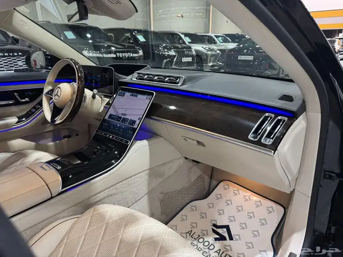 مرسيدس S500 موديل 2021 فل كامل مستعمل . 13