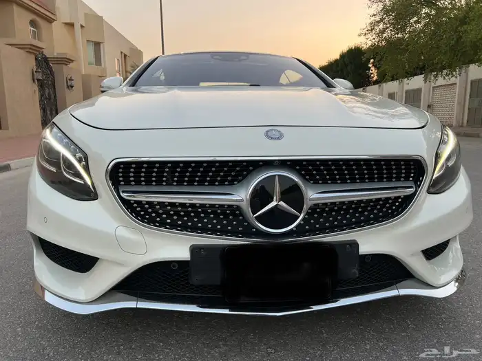 مرسيدس ( S500 ) كوب موديل 2015 ممشى قليل شبه جديد 8