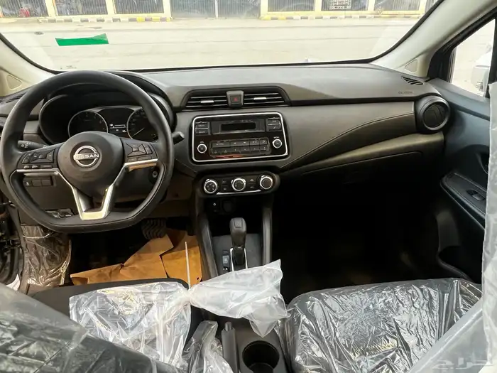 نيسان صني استندر الشكل الجديد 2024 فضي رصاصي  اسود 23
