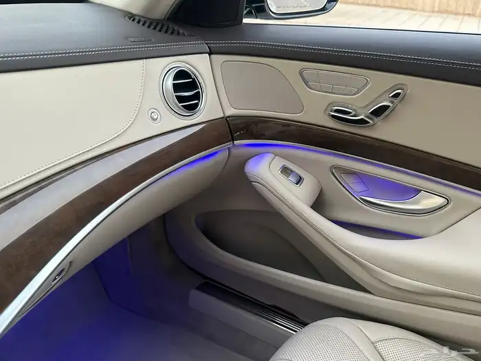 مرسيدس S400 ابيض لؤلؤي بدي وكاله ماشي 132 الف 27