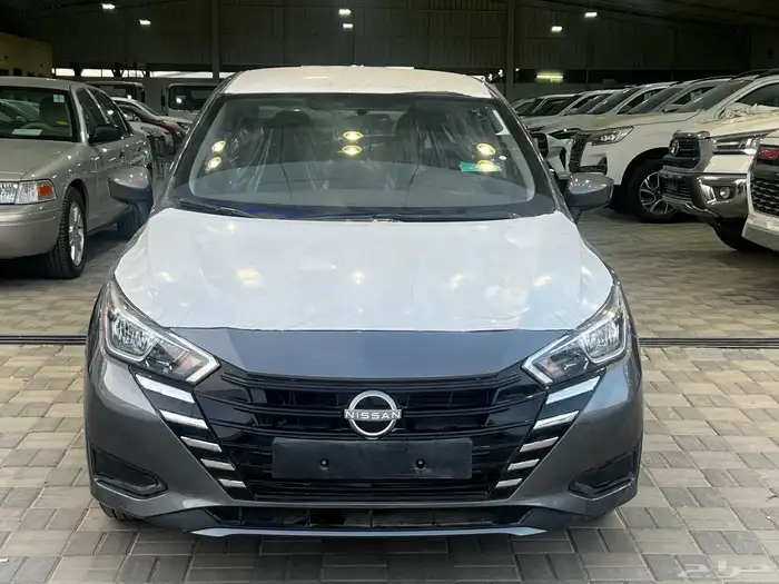 نيسان صني استندر الشكل الجديد 2024 فضي رصاصي  اسود 2
