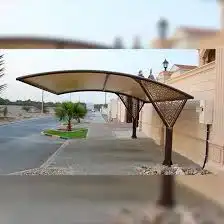 مظلات سيارات بجولات توبات حدادة لكسان مجالس خيام تلبيس 3