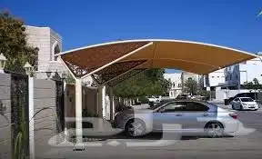 مظلات سيارات بجولات توبات حدادة لكسان مجالس خيام تلبيس 4