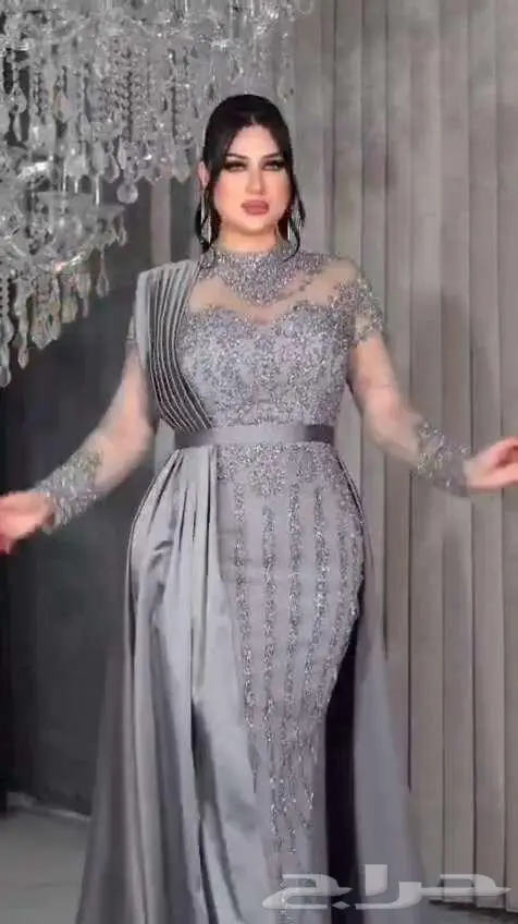 فساتين سهرة راقية و مميزة توصيل لجميع المدن 7