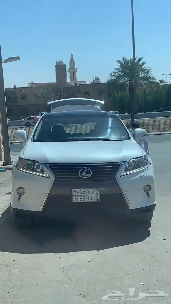 لكزس RX 350 موديل 2015   فئة BB (نص فل عالي)   أبيض لؤلؤي 9