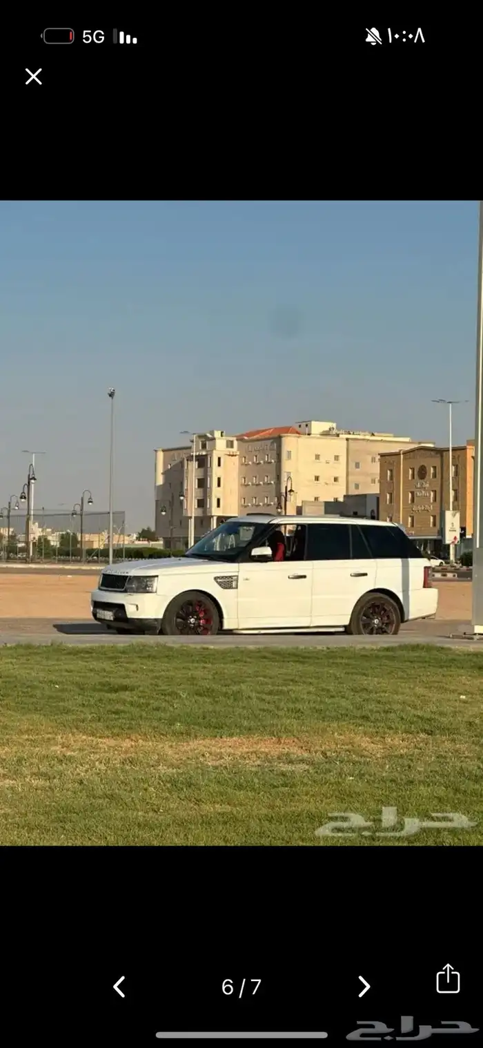 سيارة رنج روفر موديل 2011 خالط الماء والزيت 3