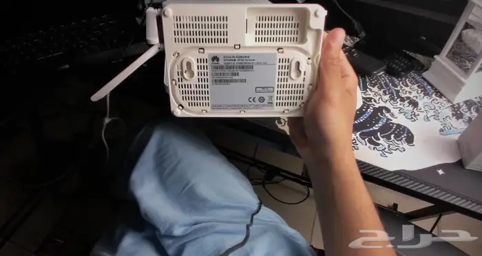 راوتر فايبر هواوي HG8245W5 و D-link موديلهG2452GE 4