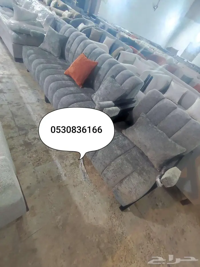 كنب جديد جاهز بالرياض 12