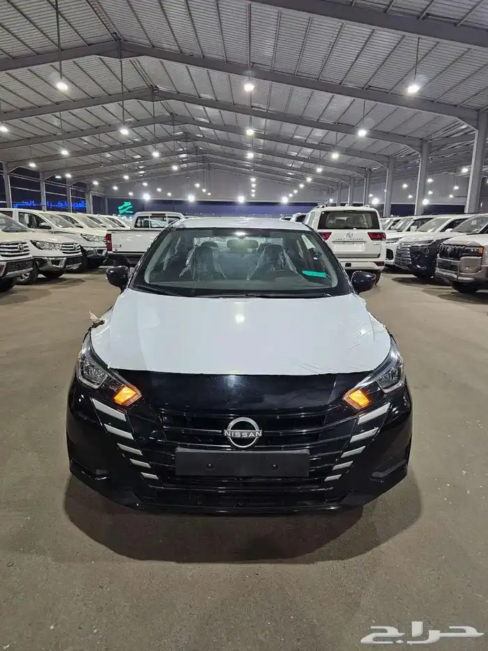 نيسان صني استندر الشكل الجديد 2024 فضي رصاصي  اسود 17