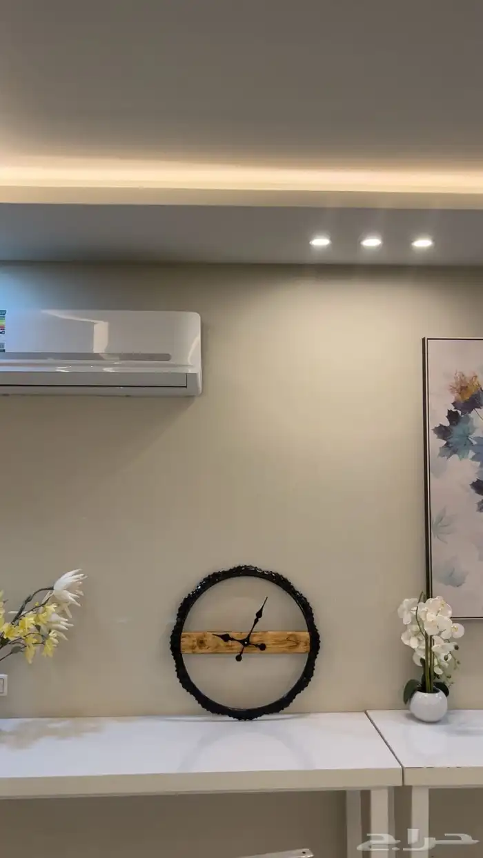 ساعات جداريه خشبيه 3