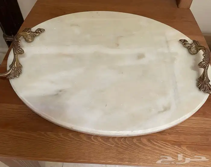 صينية بيضاوية رخام 0