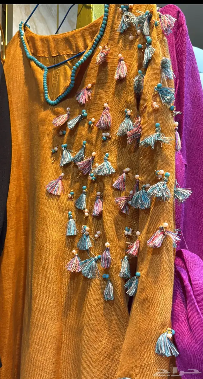 تطريز شغل يدوي مميز بالخيط والخرز والكرستال 2