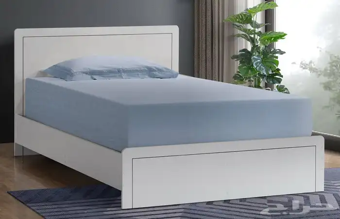 سرير مقاس 120 200 عدد 2  مدخل زجاج بي مرايا 0