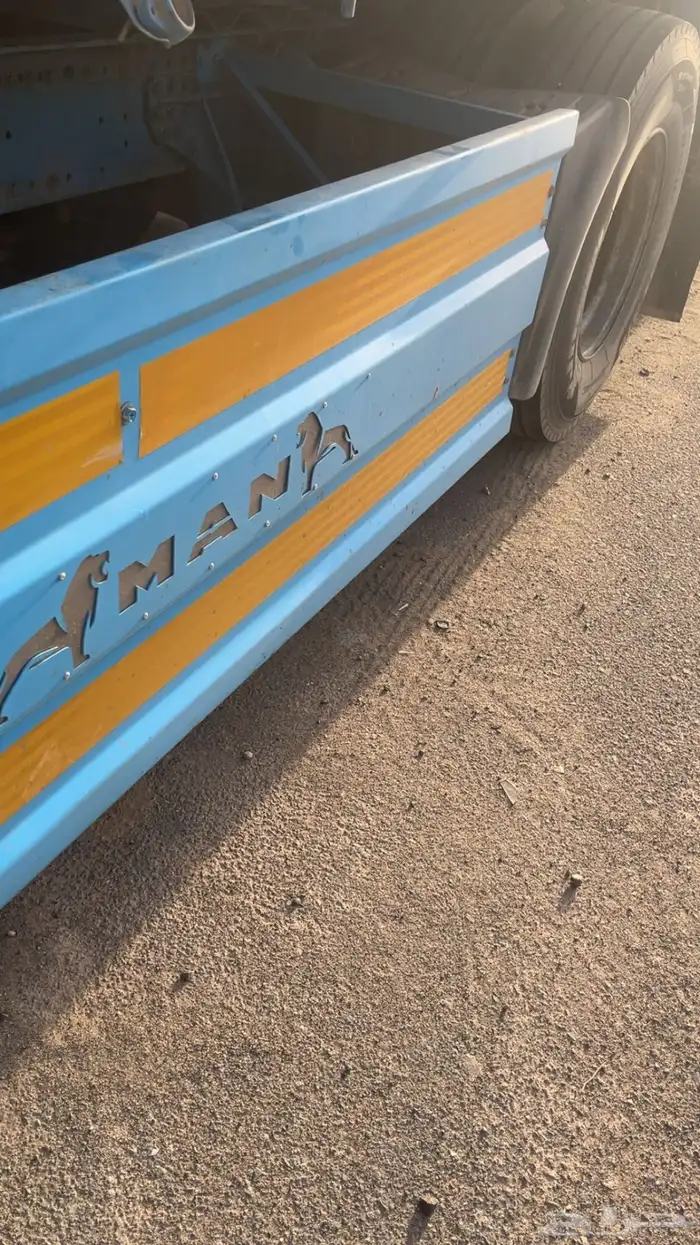 للبيع تريله مان 2002 3